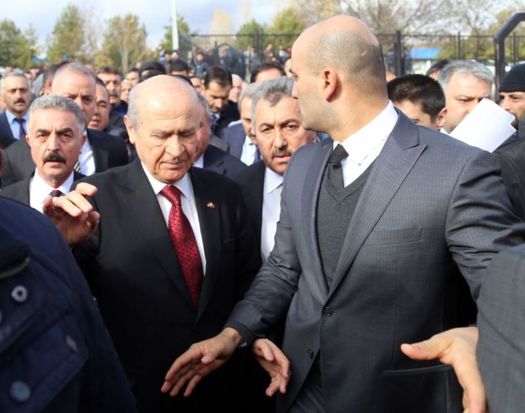 Devlet Bahçeli Tunceli'de