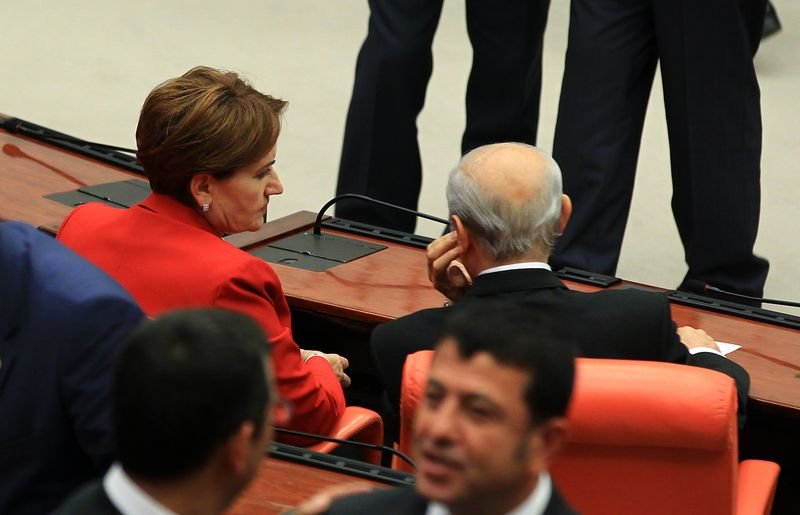 Meclis Başkanlığı oylamasından kareler