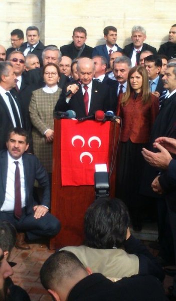 Devlet Bahçeli Tunceli'de