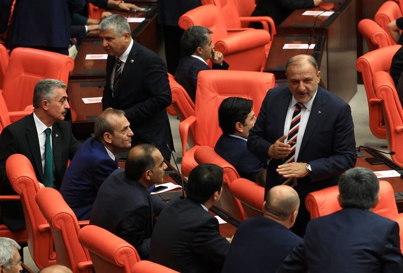 Meclis Başkanlığı oylamasından kareler