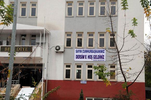 Cumhurbaşkanı Gül Tunceli'de 
