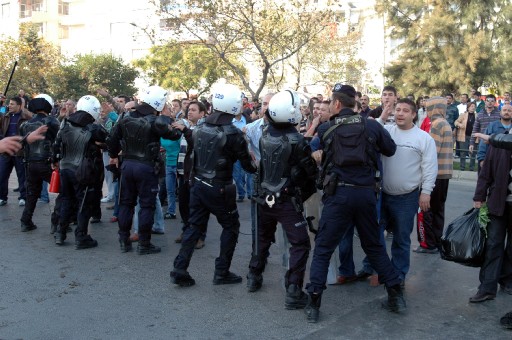 DTP konvoyunda arbede