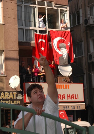 DTP konvoyunda arbede