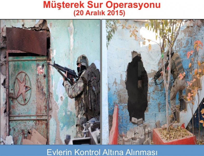 PKK okulları önce karargah yaptı sonra yaktı