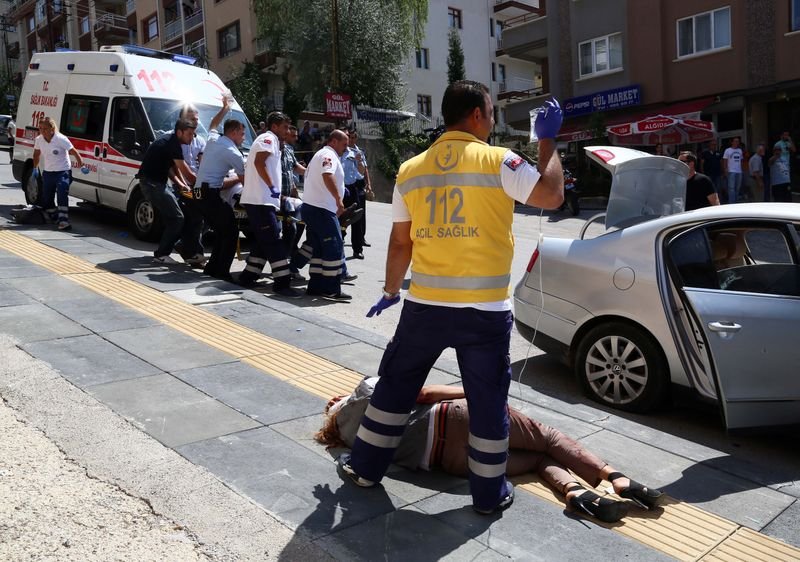 Ankara'da gergin dakikalar