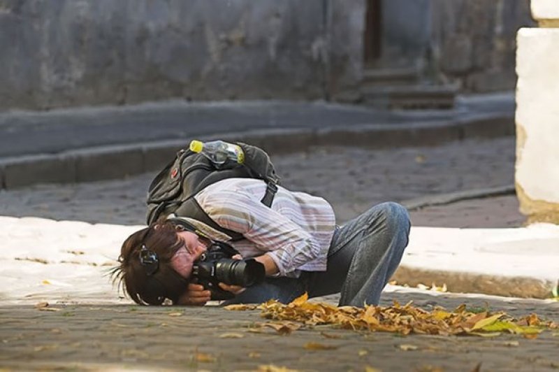 Fotoğrafçıların ilginç halleri