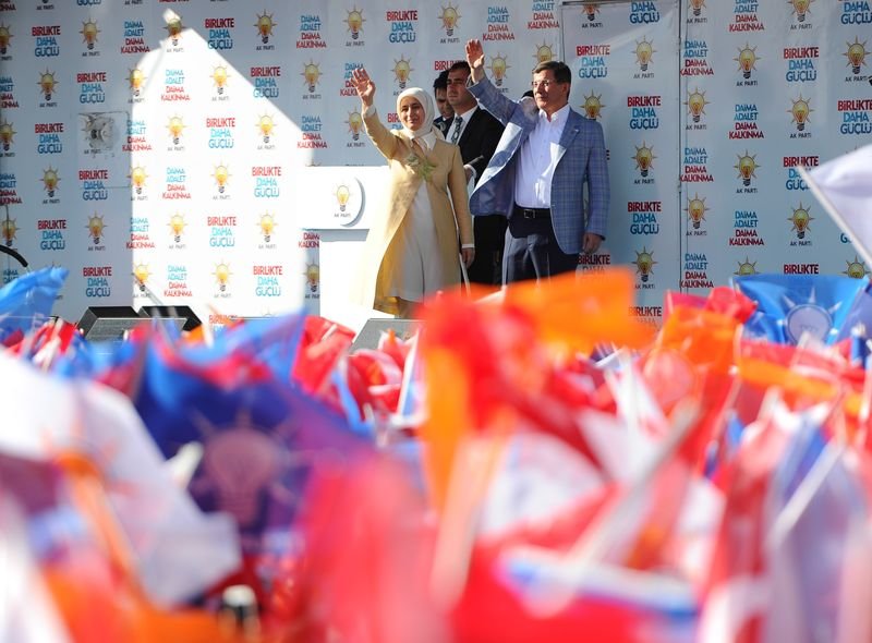 Başbakan Davutoğlu'nun İzmir mitingi