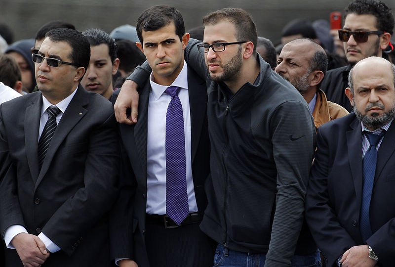 ABD'de öldürülen 3 Müslüman genç toprağa verildi