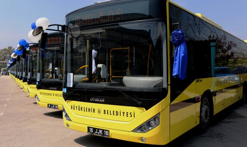 İstanbul, Bursa ve Adana'daki en uzun otobüs hatları