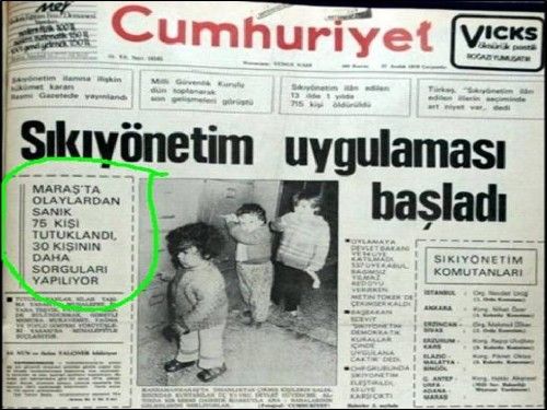 Maraş katliamının yıl dönümü