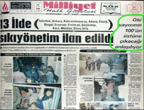 Maraş katliamının yıl dönümü