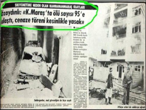 Maraş katliamının yıl dönümü