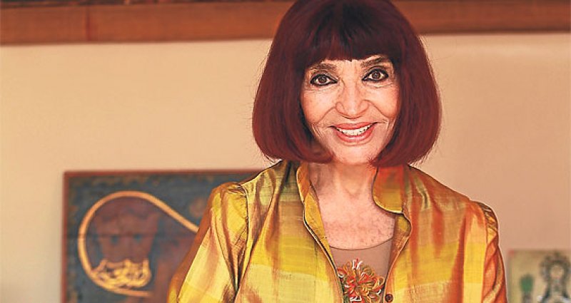 Gülriz Sururi'nin pilates keyfi