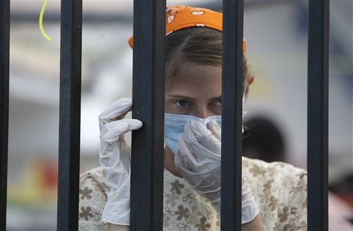 Haiti'de açık hava mezarlığı