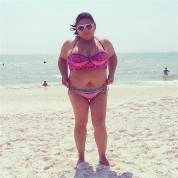 Kilolu kadınların "fatkini" çılgınlığı