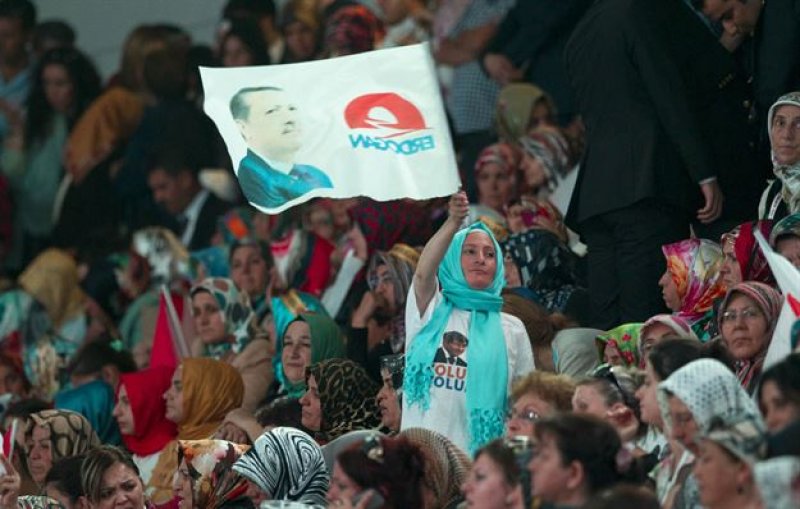 AK Parti'nin veda kongresinden görüntüler