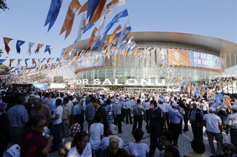 AK Parti'nin veda kongresinden görüntüler