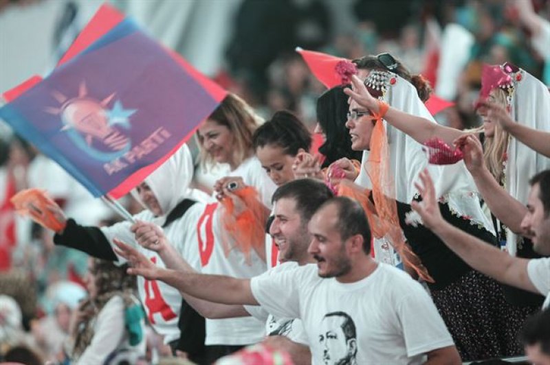 AK Parti'nin veda kongresinden görüntüler