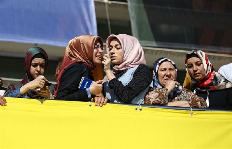 AK Parti'nin veda kongresinden görüntüler