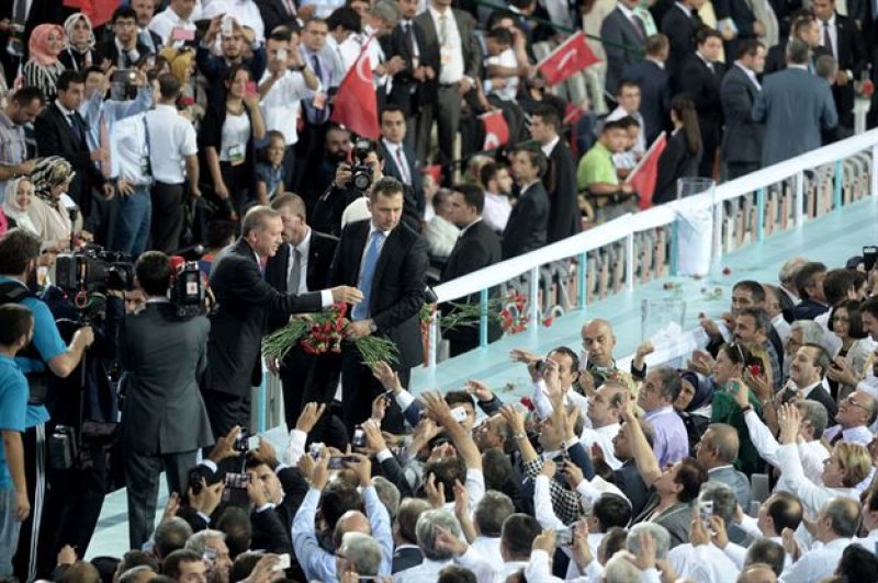 AK Parti'nin veda kongresinden görüntüler