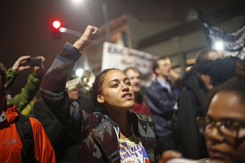 Polis şiddeti protestoları New York'a yayıldı