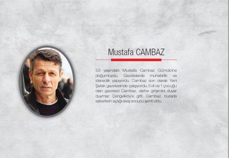 15 Temmuz şehitleri ve hikayeleri 