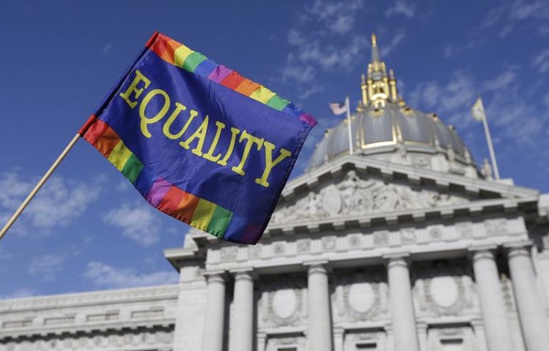 Washington'da eşcinsellerden büyük kutlama