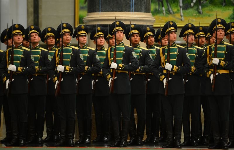 Cumhurbaşkanı Erdoğan Türkmenistan'da