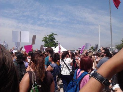 Kadınlardan Kadıköy'de kürtaj protestosu