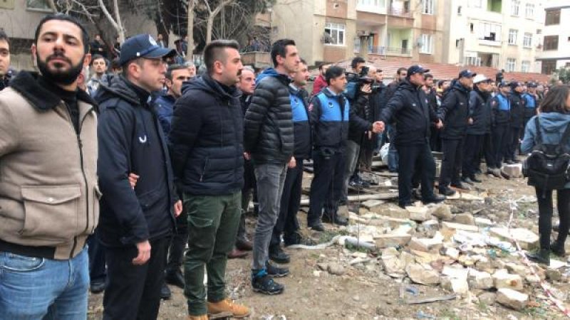 Kartal'da patlama sonrası 8 katlı bina çöktü