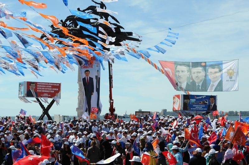 Başbakan Davutoğlu'nun İzmir mitingi