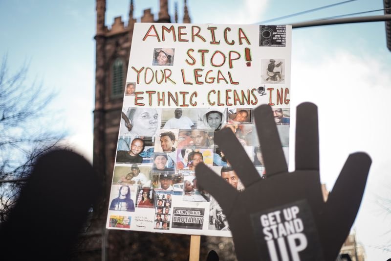 ABD'de polis şiddeti eylemi