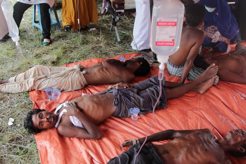 Endonezya 582 Rohingyalı göçmeni kabul etti