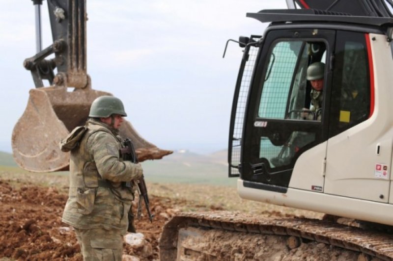 Süleyman Şah Türbesi'nin yapımı sürüyor