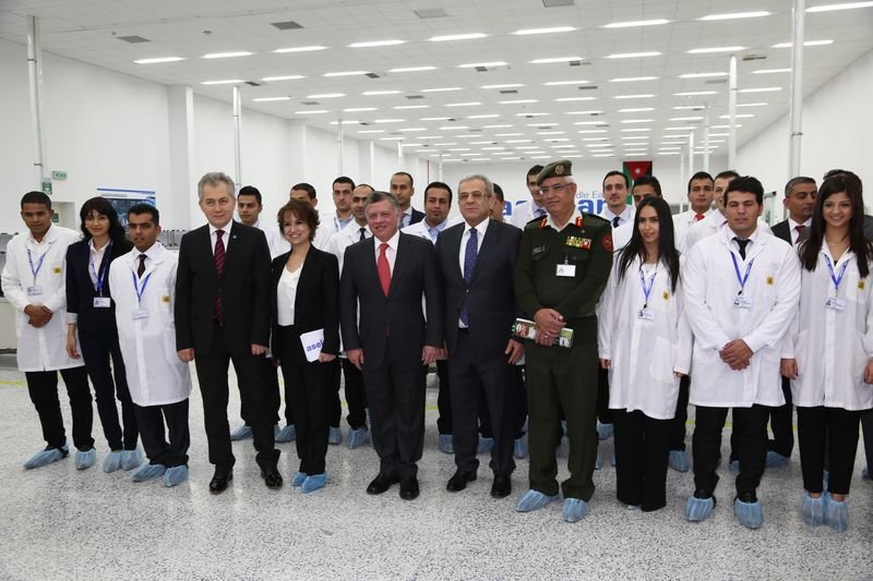 ASELSAN'ın Ürdün fabrikasını Kral Abdullah açtı