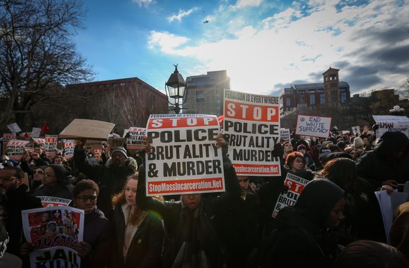 ABD'de polis şiddeti eylemi