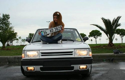 Tofaş kızları nefes kesti