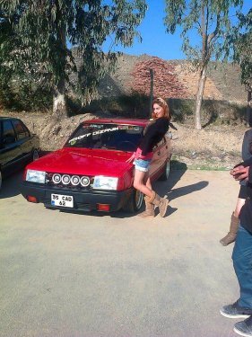 Tofaş kızları nefes kesti