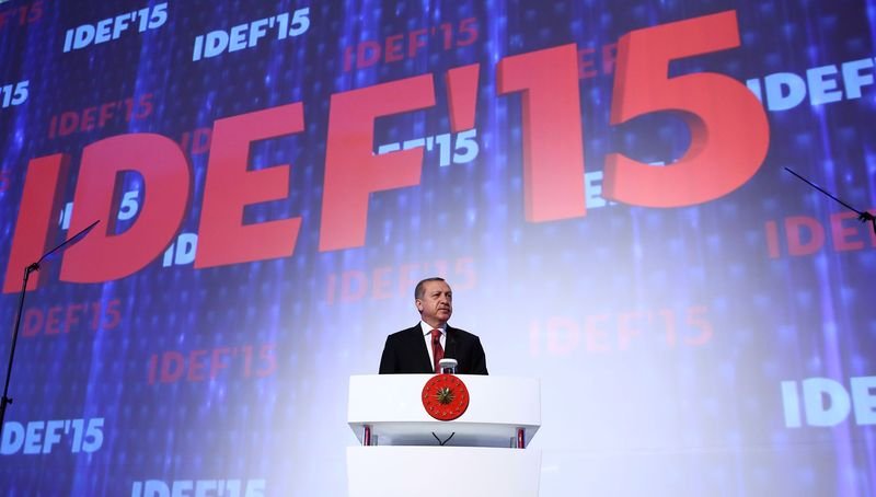 Erdoğan IDEF Uluslararası Savunma Sanayii Fuarı'nı gezdi