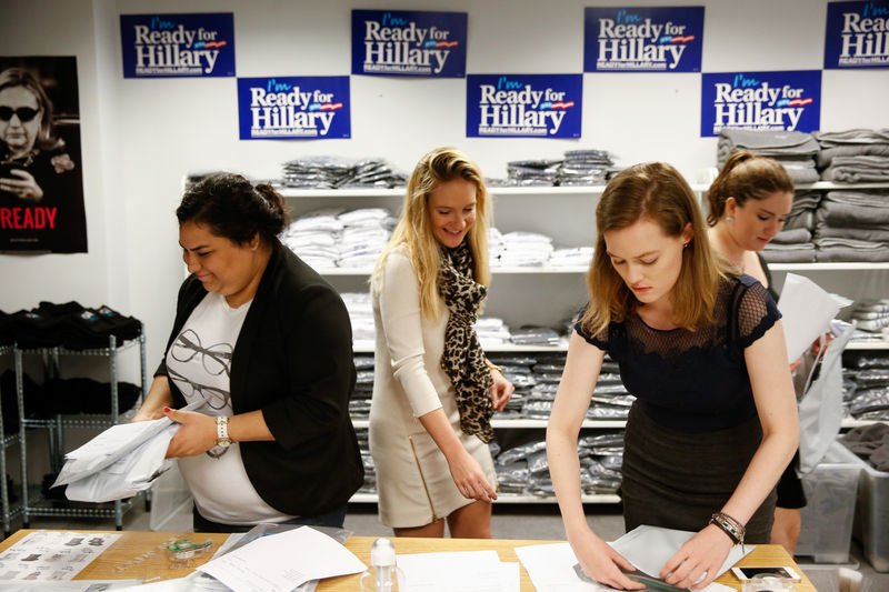 Hillary Clinton'un renkli başkanlık kampanyası