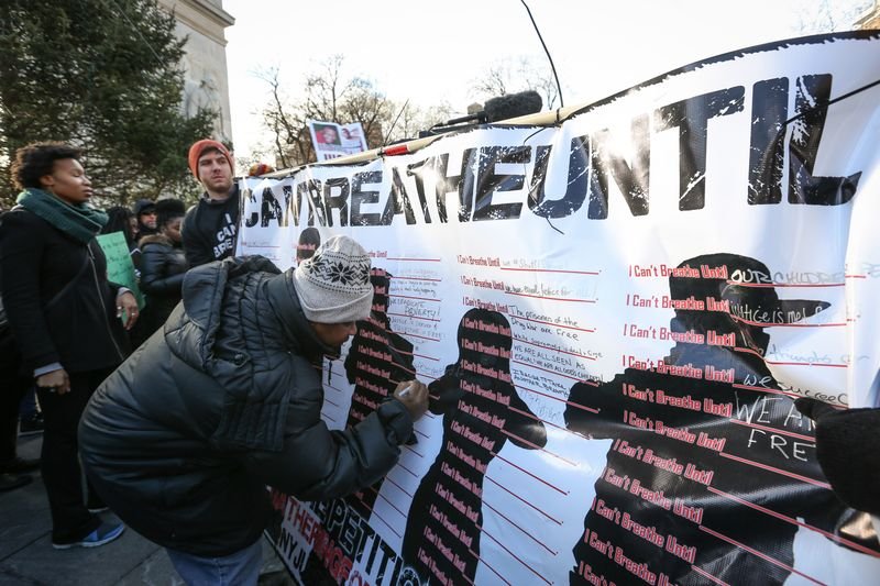 ABD'de polis şiddeti eylemi
