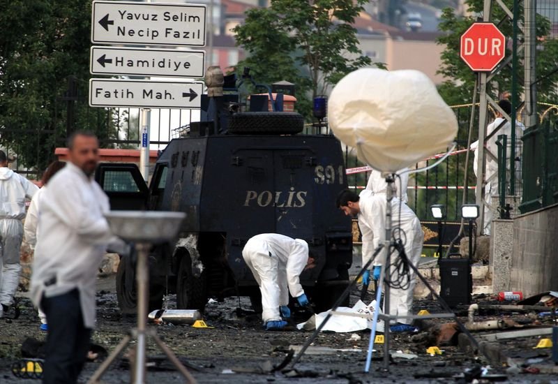 Sultanbeyli'de polis merkezine saldırı