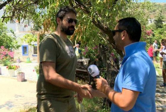 Gülben Ergen ve Erhan Çelik'ten ilk fotoğraf