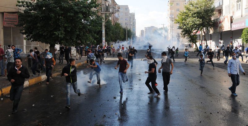 Muş'ta Kobani gerilimi