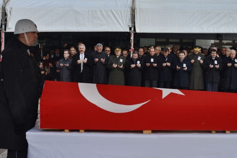 Şehit polis Kenan Kumaş için tören düzenlendi