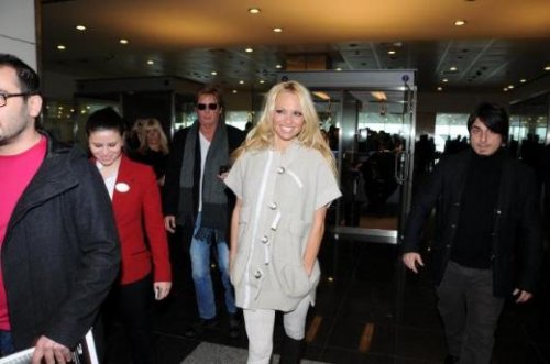 Pamela Anderson İstanbul'da