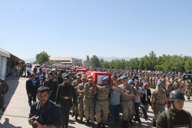 Şırnak Şehitleri için askeri tören