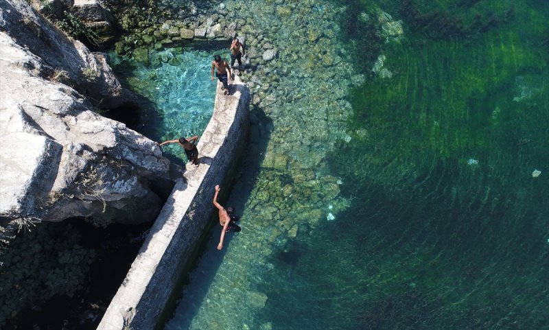 İnbaşı mağaraları ziyaretçilerini bekliyor