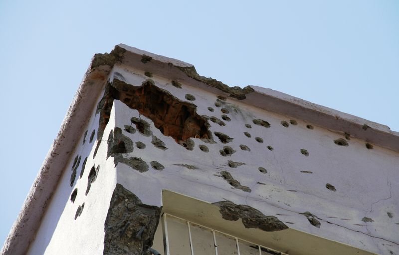 Diyarbakır Silvan savaş alalına döndü