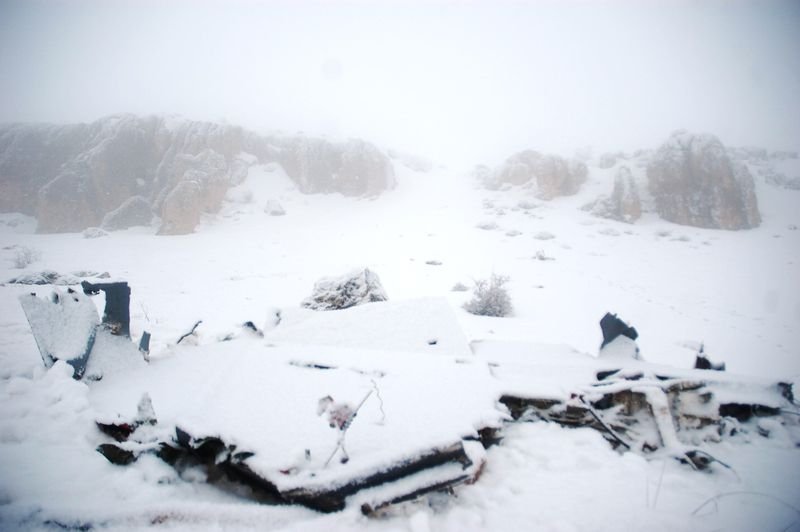 Malatya'daki uçak kazasından ilk görüntüler